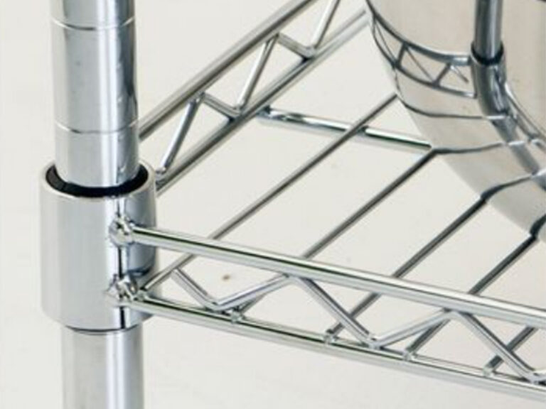 Wheeled Net Basketball Storage Rack - Home storage rack manufactured by Steely Metal China factory