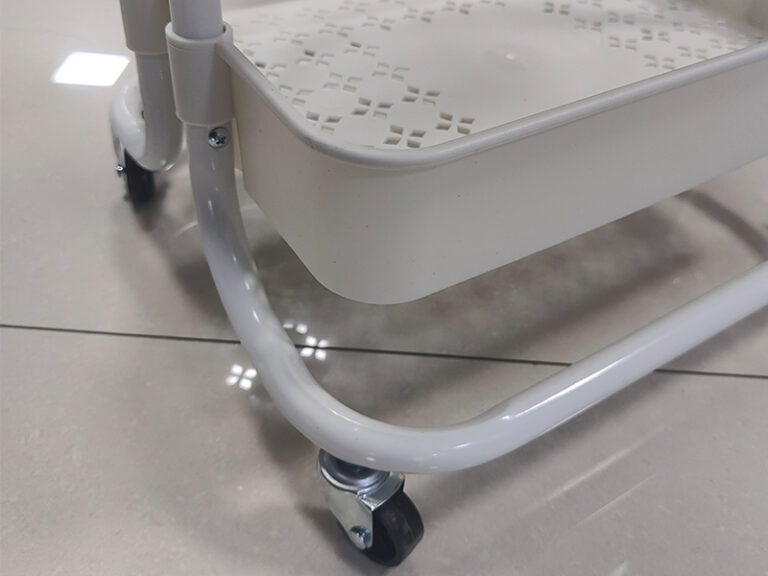 바퀴 달린 트롤리 보관함 - Home storage rack manufactured by Steely Metal China factory