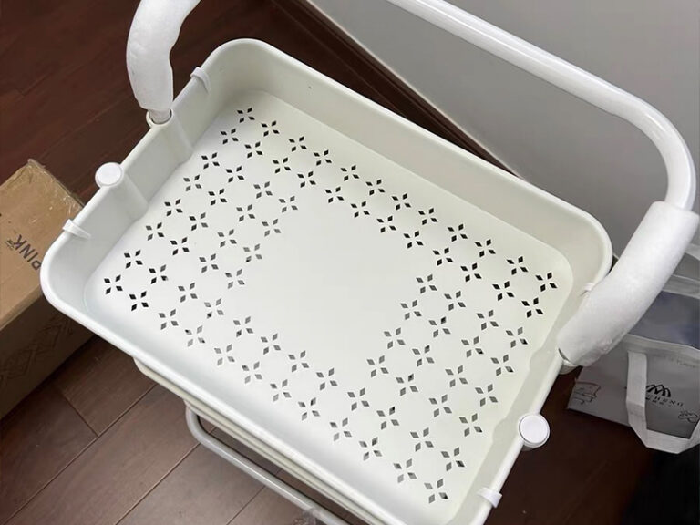 바퀴 달린 트롤리 보관함 - Home storage rack manufactured by Steely Metal China factory