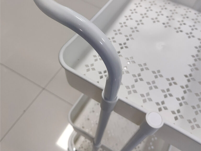 바퀴 달린 트롤리 보관함 - Home storage rack manufactured by Steely Metal China factory