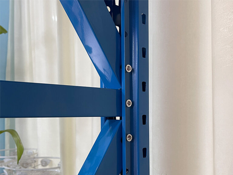 رف ثقوب على شكل الماس - Warehouse Rack manufactured by Steely Metal China factory