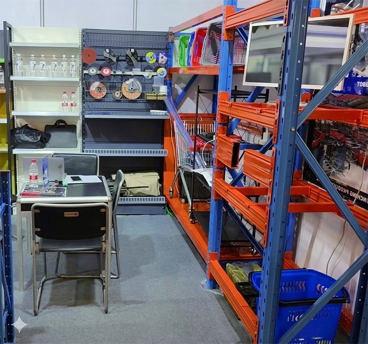 Steely Metal storage rack solutions